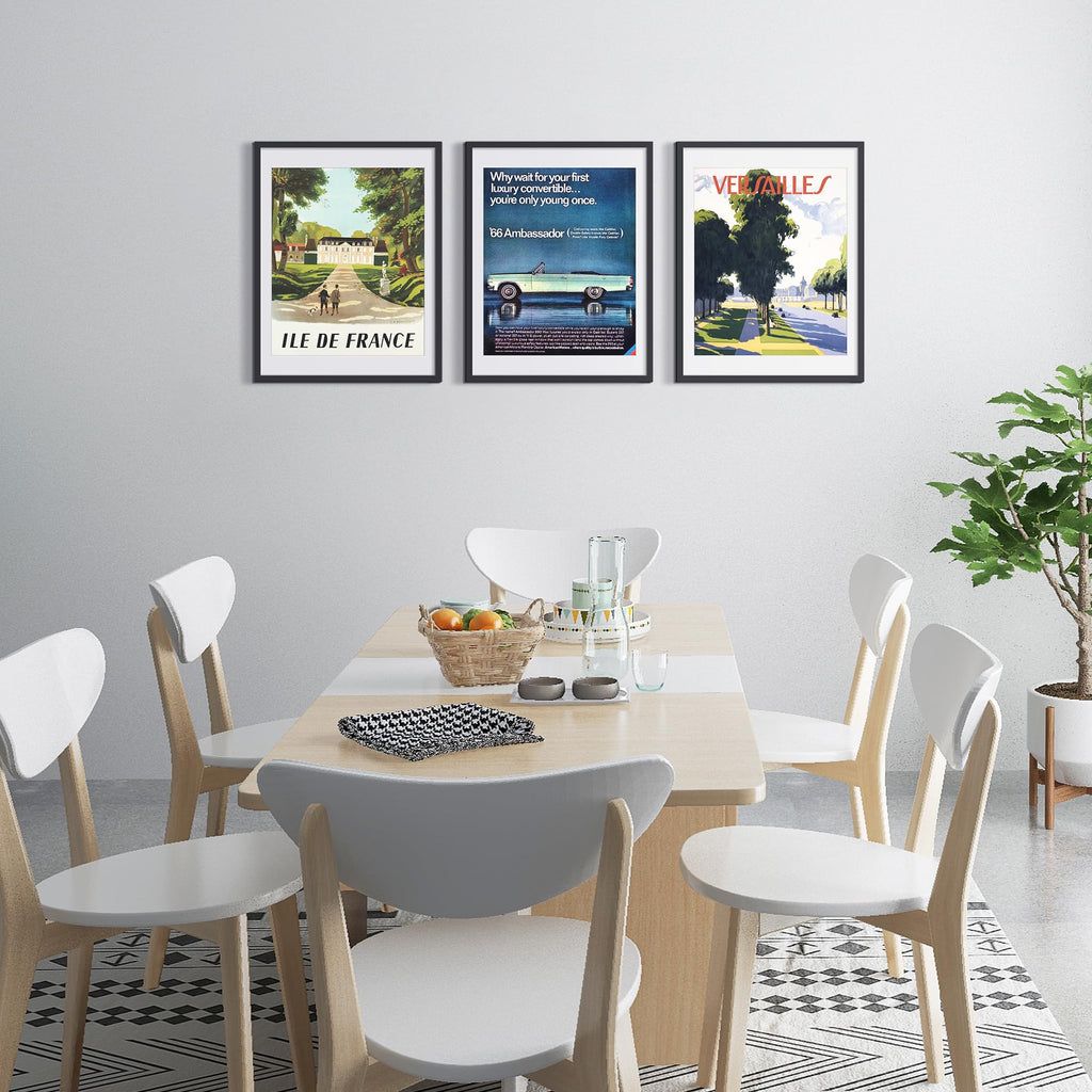 upsimples 18x24 Picture Frame, Gallery Wall Frames Set of 5, Black