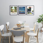 upsimples 18x24 Picture Frame, Gallery Wall Frames Set of 5, Black