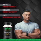 LIVORKA Vigramen Pills for Men, Vigramen Pills, Official Vigramen Pills for Men Original Pills, Vigramen Capsules - All Natural Formula, Vigramen Supplement Support Pills, 60 Capsules for 1 Month