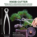 6 PCS Bonsai Pruning Tool Set, 6 Different Roles of Scissors to Meet All the Needs of the Usage Process, for Plant Pruning and Shaping, Free Your Hands and Easy to Finish the Work