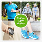 3D Pedometer for Walking, Simple Step Counter for Walking with Removable Clip and Lanyard, Accurate Pedometers for Steps, Step Tracker with Large Display for Men Women and Kids