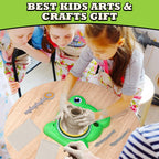 Premium Air Dry Clay for Kids - Natural Pottery Modeling Clay, 3.3lbs Arts & Crafts Supplies for School Classrooms, Kids Toy Gift for Christmas, White