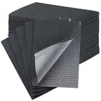 JMU Black Dental Bibs, 3-Ply Disposable Dental Bibs 50 Pack Tattoo Bib