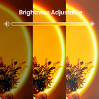 Sunset Lamp Projector with Remote/APP Control,360° Multi-Color Sunset Light