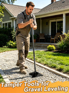 Acostop Heavy-Duty Steel Tamper, 10"x10"