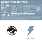 GU Energy Original Sports Nutrition Energy Gel, Vegan, Gluten-Free, Kosher, and Dairy-Free On-the-Go Energy for Any Workout, 24-Count, Tastefully Nude