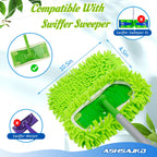 Ashsajkd 8Pcs for Swiffer Reusable Dry Sweeping Cloths Microfiber Wet Mop Pads Compatible with Swiffer Sweeper Mop ,Replacement Wet Mopping pad Refills & for Swiffer Sweeper Mop
