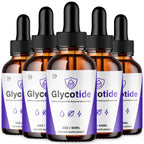 (5 Pack) Glycotide Drops, Official Glycotide Blood Support Drops with All Natural Ingredients, Advanced Glicotide Blood Health and Overall Wellness Supplement with Max Strength Vitamins (150 Servings)