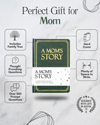 Mom's Life Story Journal (Hardcover): A Meaningful Keepsake for Mom to Share Her Journey and Memories, Book Includes 250+ Prompt Questions, Sentimental Gifts for Mother's Day, Birthday & Christmas