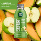 Isopure Zero Carb 32g Clear Protein Ready-to-Drink, Whey Protein Isolate, Apple Melon,12 Pack (Packaging May Vary)