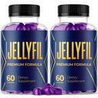 (2 Pack) Jellyfil Gummies, Jellyfil Gummys for Men with All Natural Ingredients, Max Strength Supplement with Premium Vitamins Supporting Optimal Wellness and Advanced Health Naturally (120 Gummies)