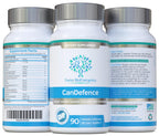 Swiss BioEnergetics CanDefence — Herbal & Probiotic Digestive Support Supplement with Caprylic Acid, Oregano, Garlic, Aloe Vera, Probiotics & Zinc — 90 Vegetarian Capsules, 30 Day Supply
