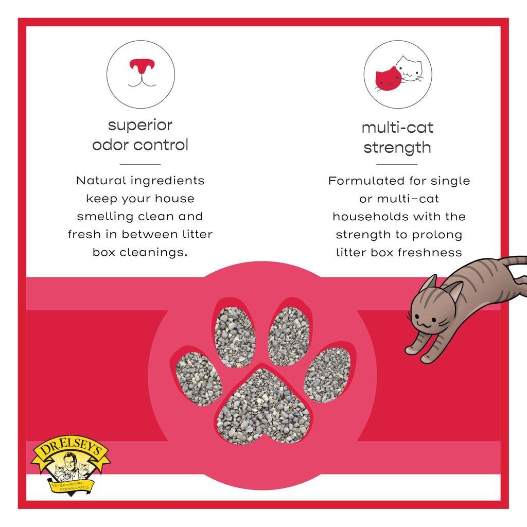Dr. Elsey's® Cat Attract® Clumping Clay Cat Litter 18-lb. Bag