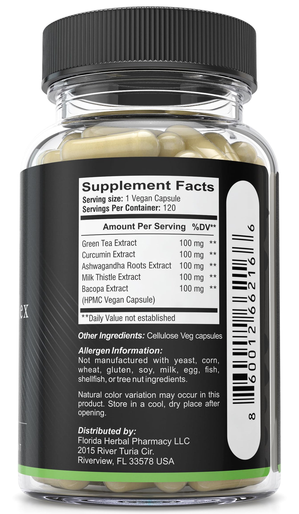 NRF2 COMPLEX Supplement Capsules (120 Capsules), 4 Months Supply