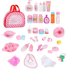 fash n kolor My Sweet Baby Disappearing Doll Feeding Set | Baby Care 6 Piece Doll Feeding Set (40 pc Set)