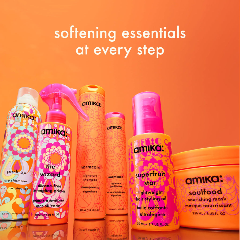 amika the wizard silicone-free detangling primer, 150ml