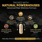 SEMAPRO - Extreme Semen Volumizer and Male Energy Formula - All Natural Endurance, Stamina & Semen Health - 60 caps (1 Month Supply)