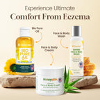 Hydrating Face Moisturizer & Body Cream with Manuka Honey Cream - Organic Face Moisturizer with Honey for Extremely Dry Skin - for Dry & Itchy Skin, Rosacea & Eczema Prone Skin 2oz