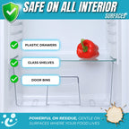 Oh Yuk Fridge Cleaner – Cleans Inside Refrigerator for Spotless, Food-Contact Safe Surfaces | Biodegradable, Vegan, Cruelty-Free | Effortlessly Lifts Sticky Messes & Dried-On Food | Spray Bottle