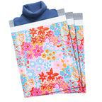 POLYSELLS 100pcs 10x13 Inches Poly Mailers Waterproof & Tear Resistant Mailing Envelopes, Cute Small Business Bags for Clothes, Gifts - Flowers