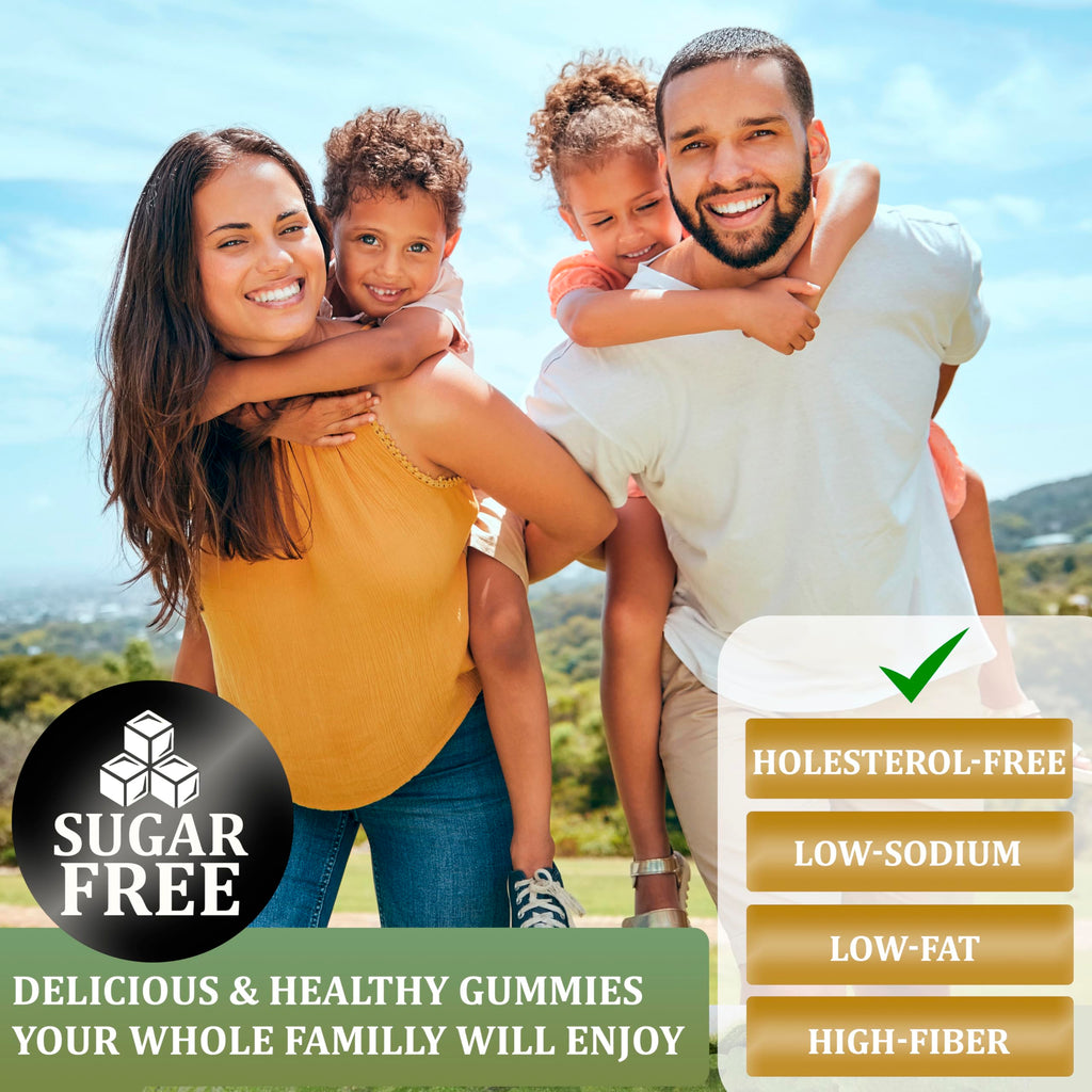 Soursop Leaves & Soursop Fruit Gummies - Sugar Free Soursop Graviola Gimmies - 3000mg Max Strenght Soursop Extract - Graviola Supplement - Soursop Fruit and Leaf - 60ct - Non-GMO – Vegan Friendly