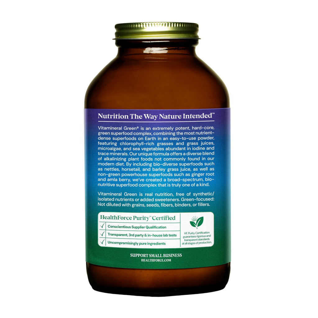 HealthForce SuperFoods Vitamineral Green 300 Grams Powder