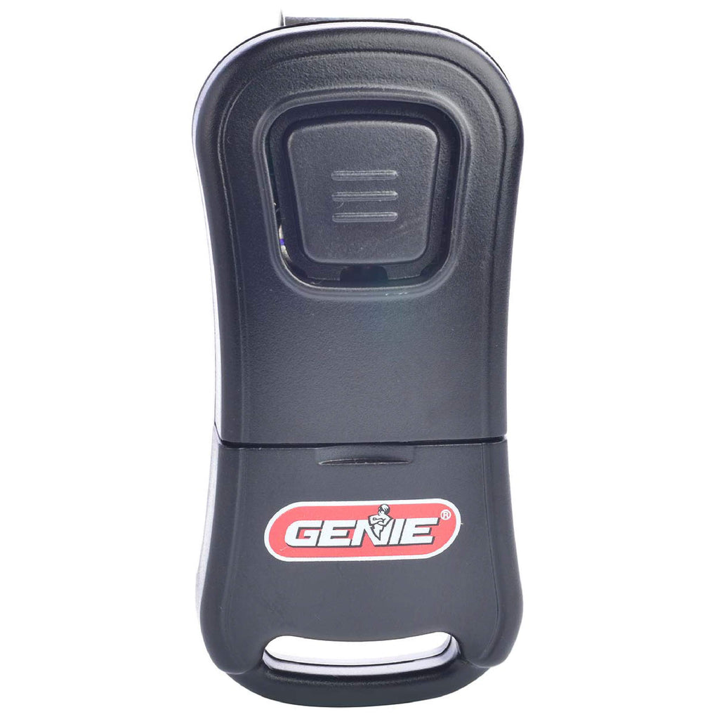 Genie Single Button Garage Door Opener Remotes (2 Pack) - Safe & Secure Access - Each Remote Compatibile Only With Genie Intellicode Garage Door Openers - Model G1T , Black - G1T 2-Pack