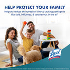 Lysol Air Sanitizer with Bacterial Odor Eliminator for Home & Office, Air Freshener Alternative, Simple Fresh Scent, 10 oz (Pack of 3)