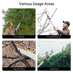 FLORA GUARD Telescoping Tree Pruner 4.6-10 FT with Pole Saw