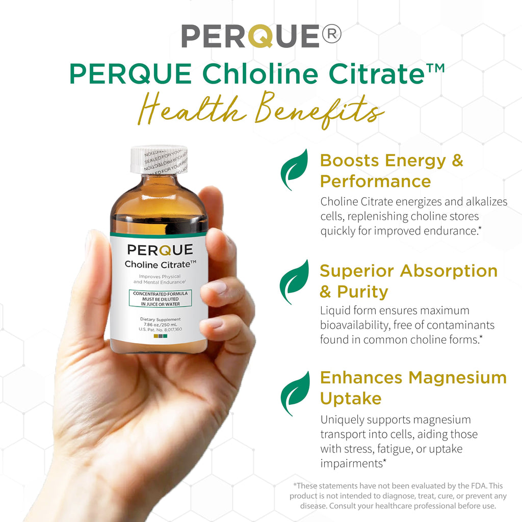 Perque Choline Citrate, 7.86 Ounce