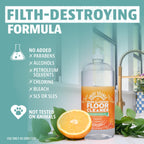 ANGRY ORANGE Spray and Go Floor Cleaner - Citrus Mint - 32 oz - Value 2 Pack