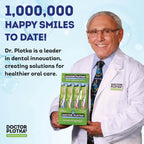 MOUTHWATCHERS Soft Flossing Manual Toothbrush for Adults, 2 Pack, Ultra Clean, Good for Sensitive Teeth and Gums, By Dr. Plotka's, Colors May Vary