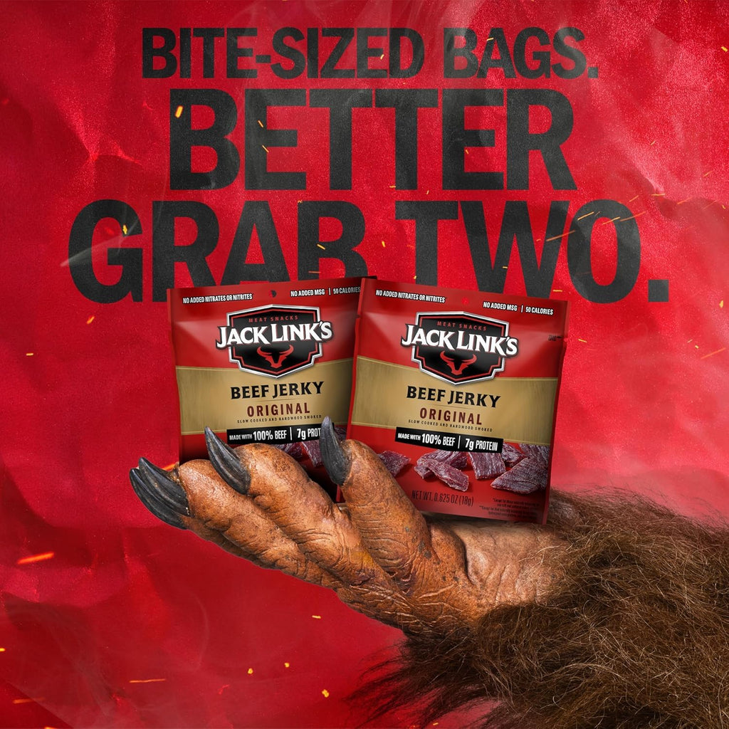 Jack Link's Beef Jerky Multipack - Original - 0.625 oz (20 Pack)