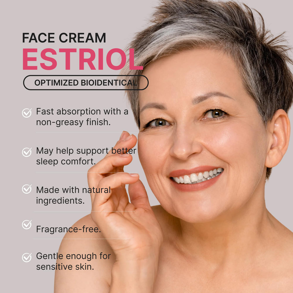 Jardient Estriol Cream Bioidentical for Women: Bioidentical Formula, Daily Moisturizing Cream for Midlife Comfort with Wild Yam - 4.25 Ounce