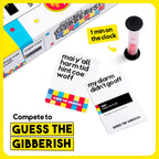 WHAT DO YOU MEME? Guess The Gibberish Card Game for Families by Relatable