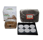 Complete Refill Kit for Medium 48Q Monotub - Includes Grain Spawn & Bulk Substrate