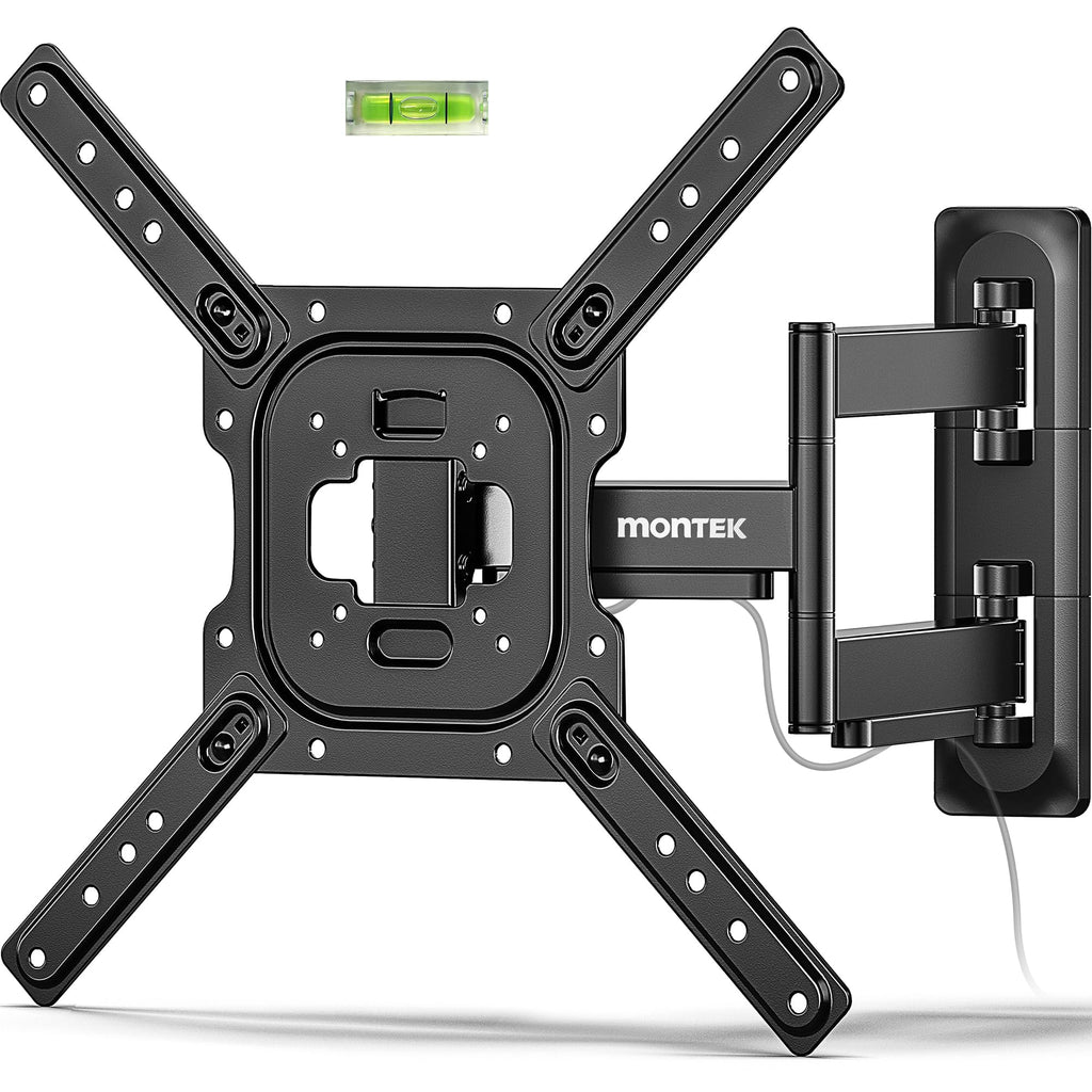monTEK Full Motion TV Wall Mount Bracket for 23-65 Inch TVs up to 77 lb