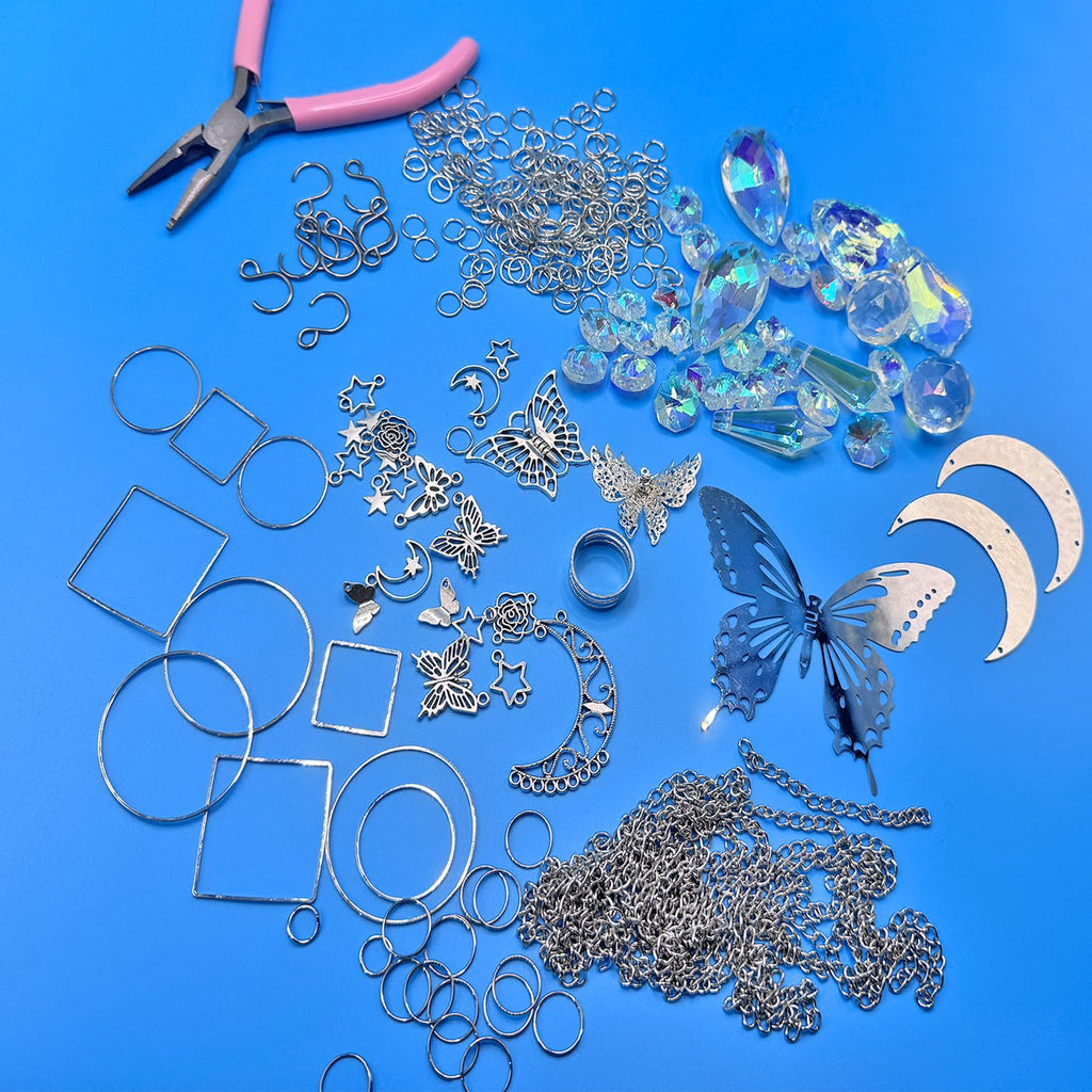 DIY Suncatcher Kit 300pcs Sun Catchers Supplies Arts and Crafts for Adults