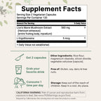 Micro Ingredients Lions Mane Supplement Capsules, 240 Veggie Capsules with L-Ergothioneine, 4 Month Supply | Non-GMO