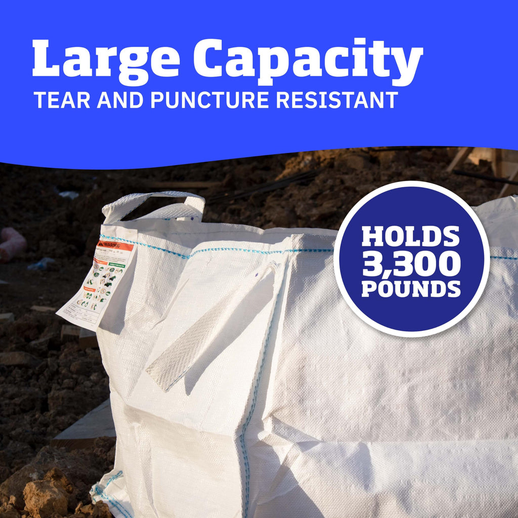 DURASACK Concrete Washout White Bag 130-Gallon