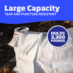 DURASACK Concrete Washout White Bag 130-Gallon