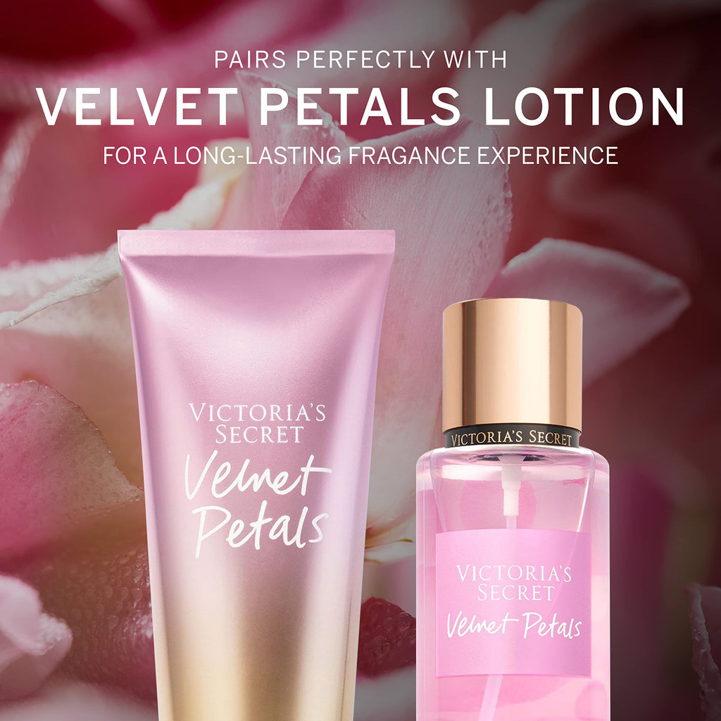 Victoria's Secret Velvet Petals Body Mist for Women, Perfume with Notes of Lush Blooms and Almond Glaze, 250 ml / 8.4 oz
