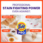 Tide PRO Laundry Detergent Liquid for Commercial Stains (170 oz, 4 pack)