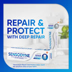 Sensodyne Repair and Protect Whitening Toothpaste, 3.4 oz (Pack of 4)