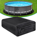 AquaJoyer 10' x 16' Oval Thicker Heavy Duty Pool Liner Pad for Above Ground Pool, Pool Padding Underlayment for Pool Bottom, Protects Pool Prevents Punctures Weed Barrier Comfortable underfoot