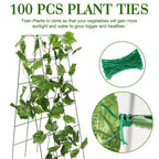 Kyrieval 48" Hx 18" L Cucumber Trellis for Garden A Frame Plant Support for Raised Bed, Outdoor Indoor Plant Garden Trellis for Climbing Plants (2 Packs)