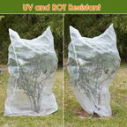Mesh Plant Cover 3PCS,Garden Netting Mesh Outdoor,Netting for Tomato Plants,Garden Bug Netting Plant Cover,Bird Netting for Garden,Fruit Tree Netting (3.2 x 4.9 ft)