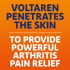 Voltaren Arthritis Pain Gel for Powerful Topical Arthritis Pain Relief with Diclofenac - NEW Easy Open Cap - 100 g Tube And 20 g Travel Size Tube