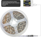 RUISHINE Battery Operated LED Strip Lights 20ft, Battery Powered LED Strip Lights for Bedroom Color Changing APP Remote, USB Led Lights for TV, Room, Kitchen, Party