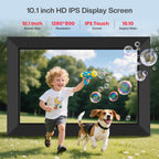Frameo 10.1" WiFi Digital Picture Frame, Electronic Photo Frames - 32GB